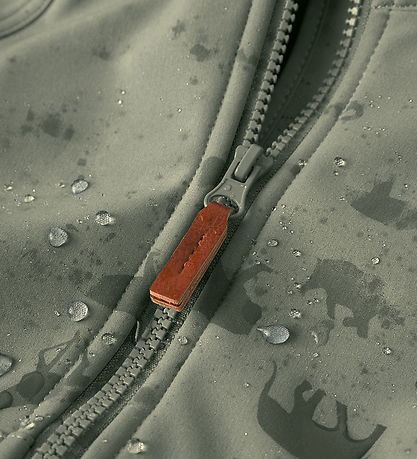 Name It Softshell Jacket w. Fleece - NmmAlfa08 - Shadow w. Magic Name It Softshell Jacket w. Fleece - NmmAlfa08 - Shadow w. Magic