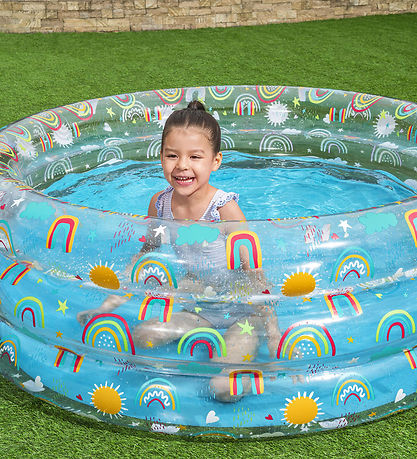 Bestway Kiddy Pool - 150 x 53 cm - Rainbow Splash Bestway Kiddy Pool - 150 x 53 cm - Rainbow Splash