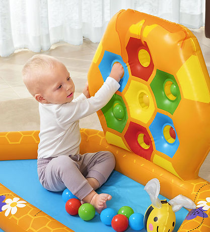 Bestway Play pool w. Balls - 127 x 119 cm - Lil' Beehive