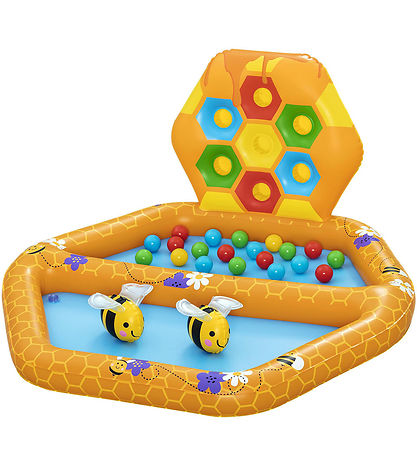 Bestway Play pool w. Balls - 127 x 119 cm - Lil' Beehive Bestway Play pool w. Balls - 127 x 119 cm - Lil' Beehive