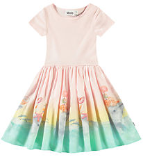 Molo Dress - Rib - Cissa - Wave Jumping w. Dolphins Molo Dress - Rib - Cissa - Wave Jumping w. Dolphins