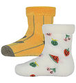Molo Sokken - Bamboe/Viscose - Nodda - 2-pack - Kleine Banana