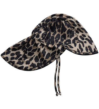 Sofie Schnoor Swim Hat - Sisisb - UV50+ - Light Brown Leopard
