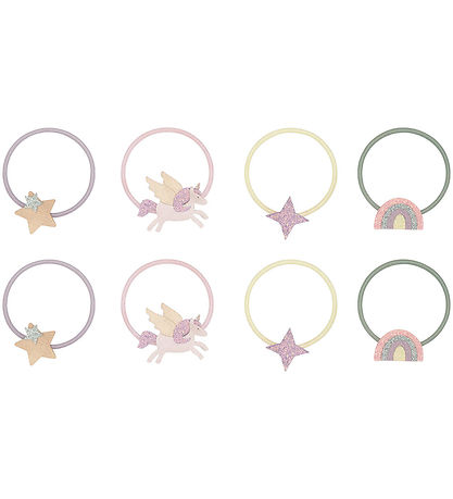 Bandeaux à Cheveux Elastiques Mimi & Lula - 8 Pack - Mini Volant