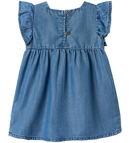 Name It Kjóll - NbfDagmar - Medium+ Blue Denim