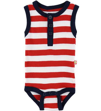 Katvig Bodysuit Sleeveless - Red/White Katvig Bodysuit Sleeveless - Red/White