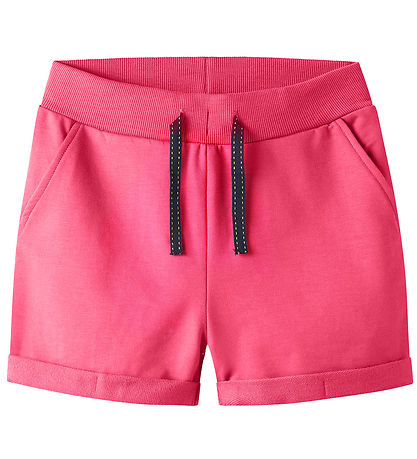 Shorts en Molleton Name It - Noos - NkfVolta - Carmine Rose