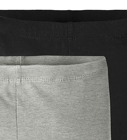 Name It Bicycle Shorts - Noos - 2-Pack - NkfVivian - Black/Grey  Name It Bicycle Shorts - Noos - 2-Pack - NkfVivian - Black/Grey