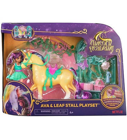 Unicorn Academy Lelufiguurit - Ava & Leaf Talli