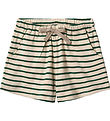 Wheat Shorts - Kalle - Green Stripe Wheat Shorts - Kalle - Green Stripe