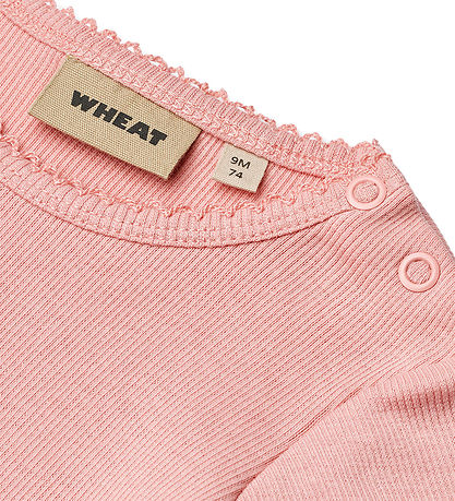 Body m/c Wheat - Rib - Lace - Elisa - Rose