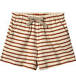 Wheat Shorts - Kalle - Warm Caramel Stripe Wheat Shorts - Kalle - Warm Caramel Stripe