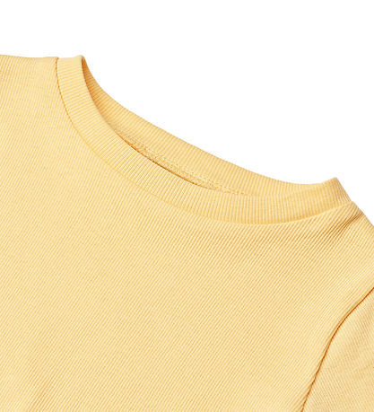 Wheat T-shirt - Rib - Alicia - Golden Yellow Wheat T-shirt - Rib - Alicia - Golden Yellow