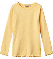 Wheat Blouse - Rib - Ida - Golden Yellow