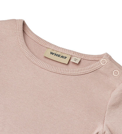 Wheat Blouse - Rib - Ida - Rose Powder
