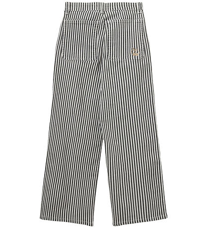 Sofie Schnoor Jeans - Denim - Black Striped Sofie Schnoor Jeans - Denim - Black Striped
