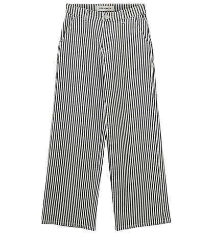 Sofie Schnoor Jeans - Denim - Black Striped Sofie Schnoor Jeans - Denim - Black Striped