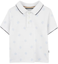 BOSS Polo - White/Blue BOSS Polo - White/Blue