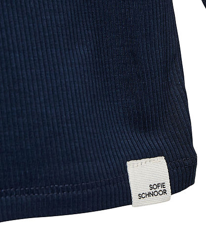 Sofie Schnoor Blouse - Rib - Petriciasb - Navy Blue Sofie Schnoor Blouse - Rib - Petriciasb - Navy Blue