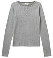 Sofie Schnoor Blouse - PetriciaSY Points - Grey Melange w. Hulm Sofie Schnoor Blouse - PetriciaSY Points - Grey Melange w. Hulm