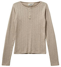 Sofie Schnoor Blouse - PetriciaSY Points - Beige w. Pointelle Sofie Schnoor Blouse - PetriciaSY Points - Beige w. Pointelle