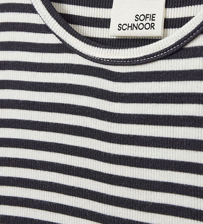 T-Shirt Sofie Schnoor - Nathalie - Rib - Black Striped