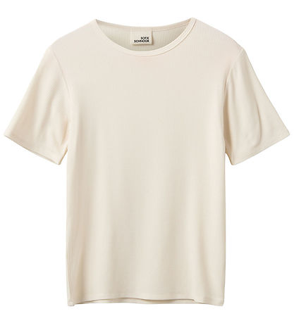 Sofie Schnoor T-shirt - Nataliasy - Rib - Off White