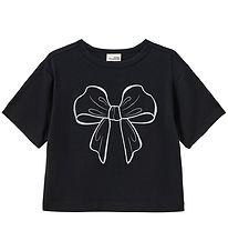 Sofie Schnoor T-shirt - Asian - Black/Bow Sofie Schnoor T-shirt - Asian - Black/Bow