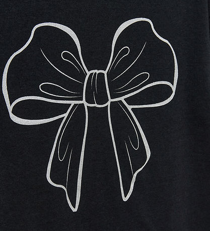 Sofie Schnoor T-shirt - Asian - Black/Bow