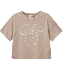 Sofie Schnoor T-shirt - Asitask - Old Rose/Bow Sofie Schnoor T-shirt - Asitask - Old Rose/Bow