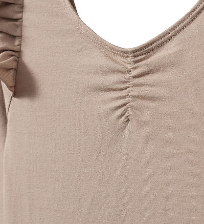 Sofie Schnoor Gymsuit - Tulle - Old Rose w. Dots Sofie Schnoor Gymsuit - Tulle - Old Rose w. Dots