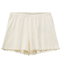 Sofie Schnoor Shorts - Hazelnoot Poientelle - Off White m. Hulmø Sofie Schnoor Shorts - Hazelnoot Poientelle - Off White m. Hulmø
