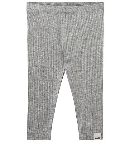 Sofie Schnoor Leggings - Rib - Nalinesb - Grey Melange Sofie Schnoor Leggings - Rib - Nalinesb - Grey Melange