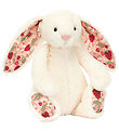 Jellycat Soft Toy - 18x9 cm - Blossom Cream Bunny 'Berry' Jellycat Soft Toy - 18x9 cm - Blossom Cream Bunny 'Berry'