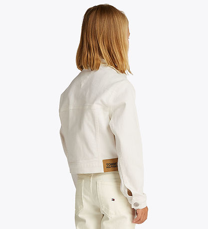 Tommy Hilfiger Denim Jacket - Trucker - White Tommy Hilfiger Denim Jacket - Trucker - White
