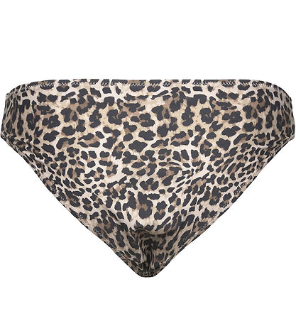 Culottes de Bikini Rosemunde - Shiitaké - Leopard
