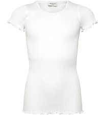 Rosemunde T-shirt - Rib - Baku - New White Rosemunde T-shirt - Rib - Baku - New White
