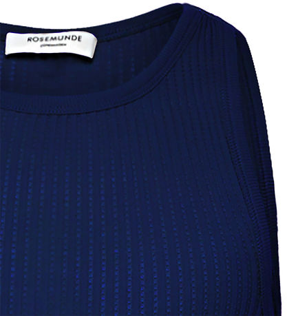 Top Rosemunde - Rib - Bakou - Marine