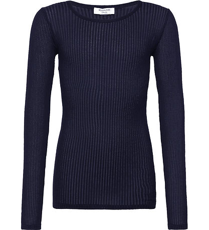 Rosemunde Blouse - Rib - Baku - Navy