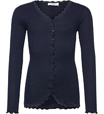 Rosemunde Cardigan - Rib - Balta - Navy w. Lace Rosemunde Cardigan - Rib - Balta - Navy w. Lace