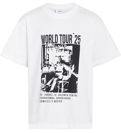 Grunt T-shirt - GRLugi - White w. Black