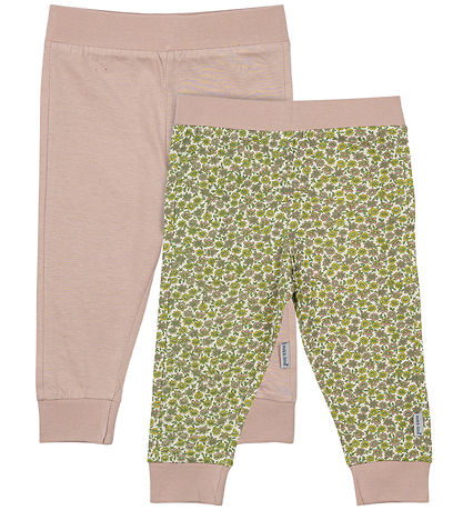 Mikk-Line Leggingsit - 2 kpl - Adobe Rose