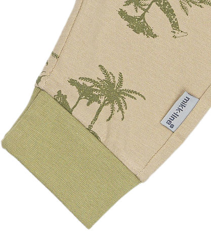 Mikk-Line Leggings - 2-Pack - Gray Green