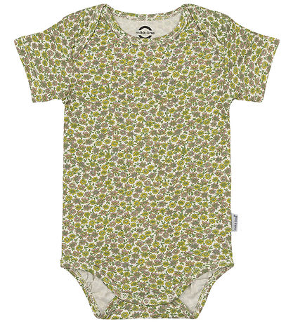 Mikk-Line Bodysuit s/s - 2-Pack - Adobe Rose