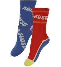 Bobo Choses Stockings - 2-Pack - Wavy - Multicolour Bobo Choses Stockings - 2-Pack - Wavy - Multicolour
