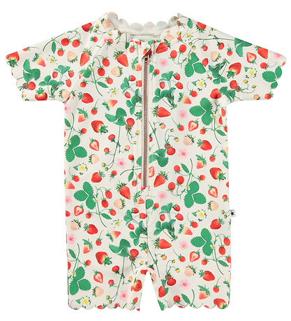 Molo Coverall Swimsuit - UV50+ - Nolu - Strawberry Field