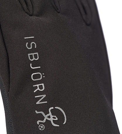 Isbjörn of Sweden Softshell handschoenen - Trail - Zwart