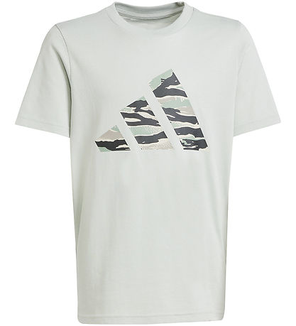 adidas Performance T-shirt - Wonder Silver w. Logo