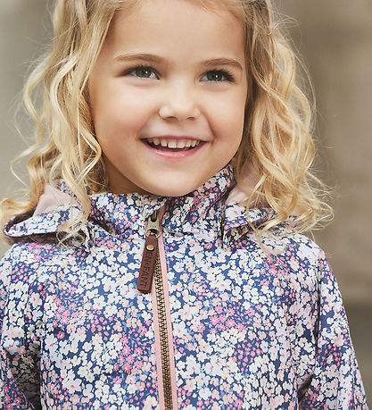 En Fant Lightweight Jacket - Bridal Rose w. Flowers