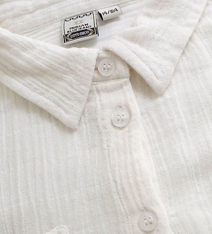 Indien Blue Jeans Chemise - Bright White Indien Blue Jeans Chemise - Bright White